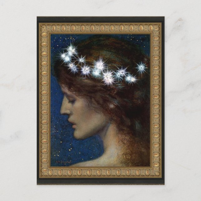 Star of Heaven by- Edward Robert Hughes Postcard (Front)