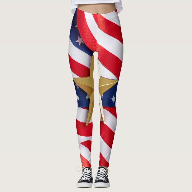 Star of Honour Leggings (Front)