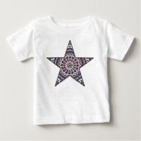 Star of Independence Kid's and Baby Light Shirt