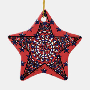 Star of Independence Ornament