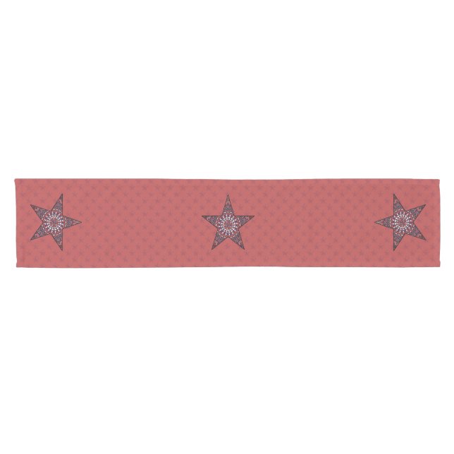 Star of Independence Table Runner (Horizontal)
