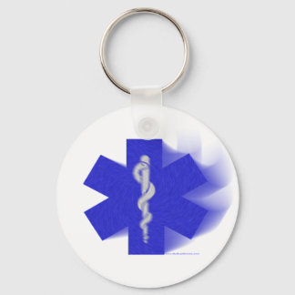 Star Of Life Art Gift Key Ring