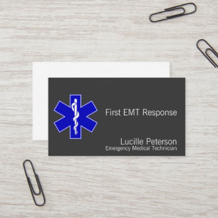 Star of Life (Dark) Business Card