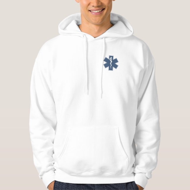 Star of Life EMS Hoodie (Front)