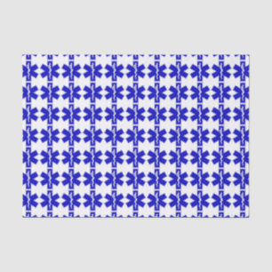 Star of Life (EMT) Tissue Paper