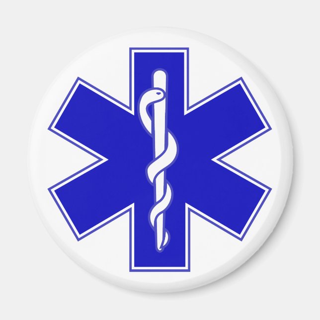 Star of Life Magnet (Front)