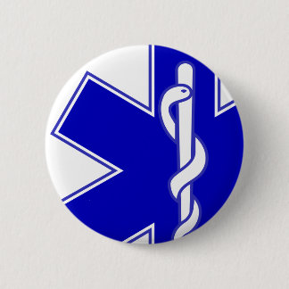 Star of Life Offset Medic Pin