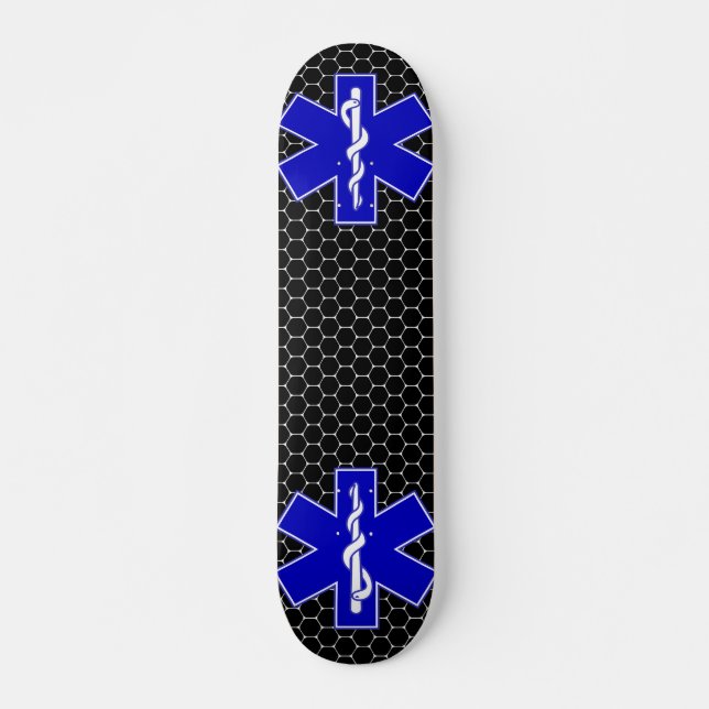 Star of Life Skateboard (Front)