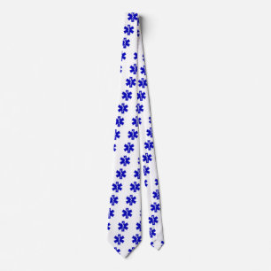 Star of Life Symbol Tie