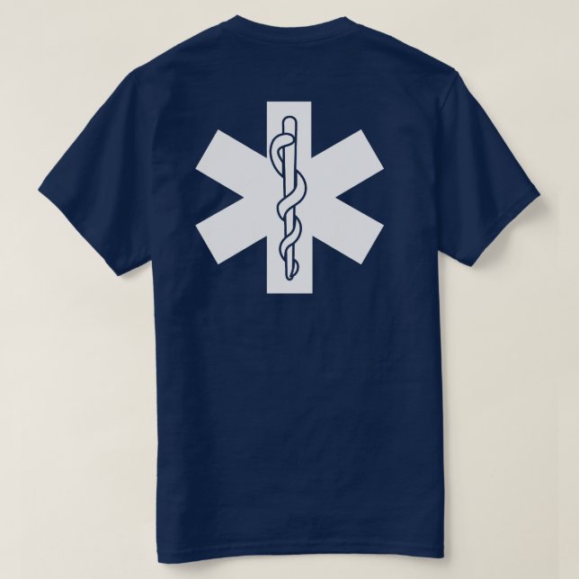 Star of Life T-Shirt (Design Back)