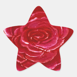 Star of Rose Sticker