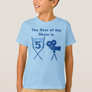 Star of Show Customisable Birthday T-shirt