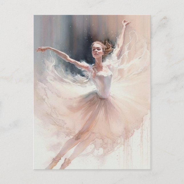Star Of The Ballet Postcard (Front)