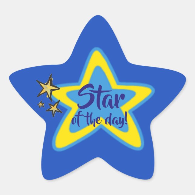 Star of the Day Student Stickers (Front)