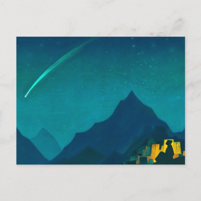 Star of the Hero, 1936 by Nicholas Roerich Postcard (Front)