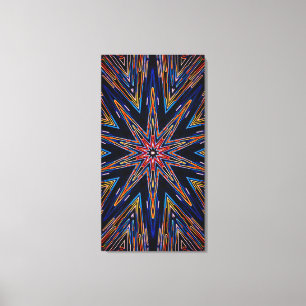 Star of Wisdom 21x40 Canvas Print