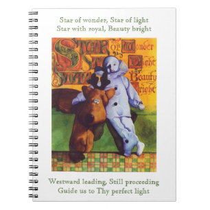 STAR OF WONDER 6.5x8.75 Spiral Notebook 