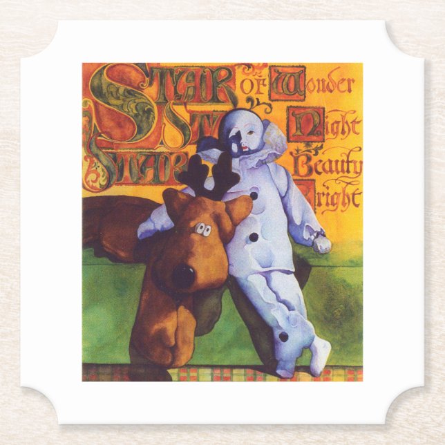 STAR OF WONDER Ticket Paper Coasters  (Front)