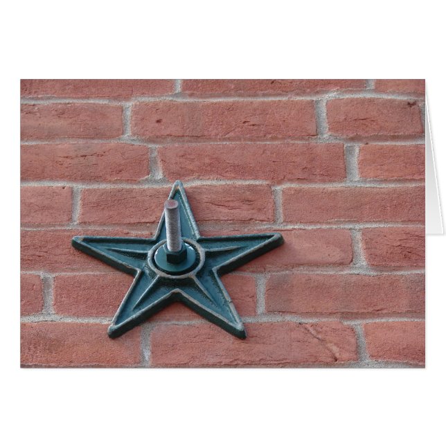 Star on Brick (Front Horizontal)