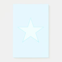 Star on Light Blue 