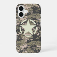 Star on Mountaineer Camo Pattern