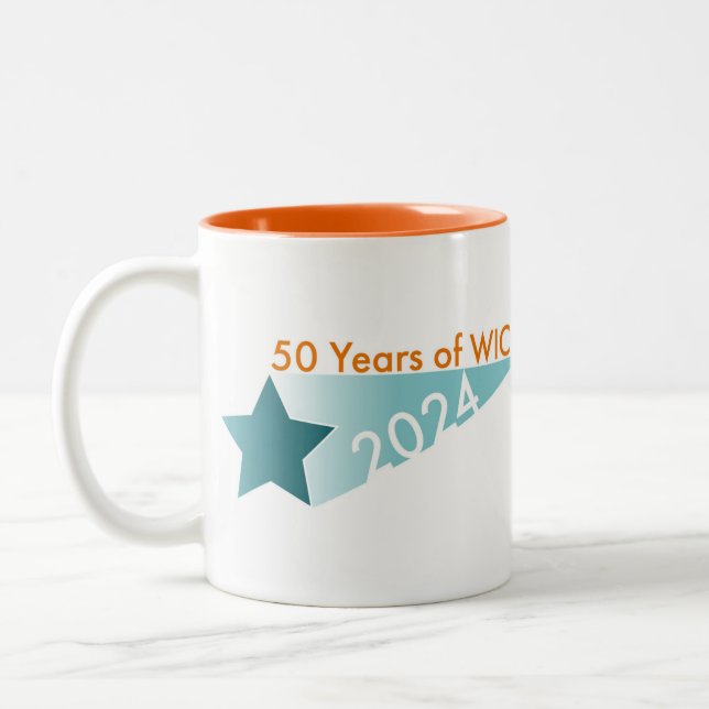 Star Orange Mug (Left)