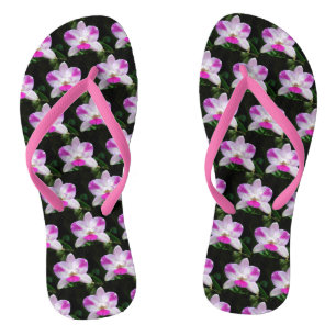 Star Orchids Jandals