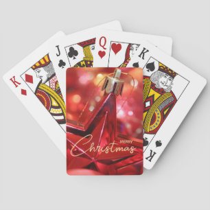 Star Ornament Christmas Playing Cards