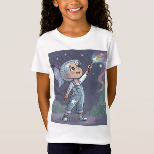 "Star Painter: The Little Girl Who Paints the Sky" T-Shirt
