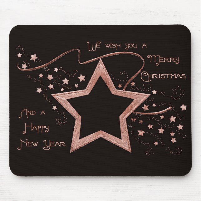 Star Patch (solid) Mouse Pad (Front)