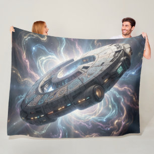 Star Path – Journey Through the Universe´8 Fleece Blanket