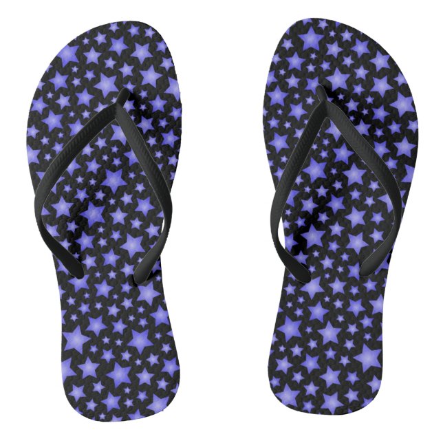 Star pattern jandals (Footbed)