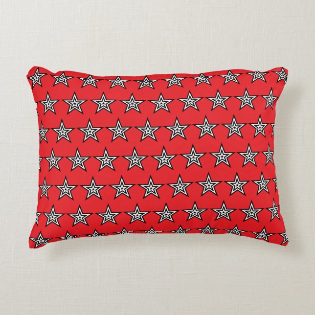 Star Pattern Pillow (Front)