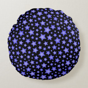 Star pattern round cushion