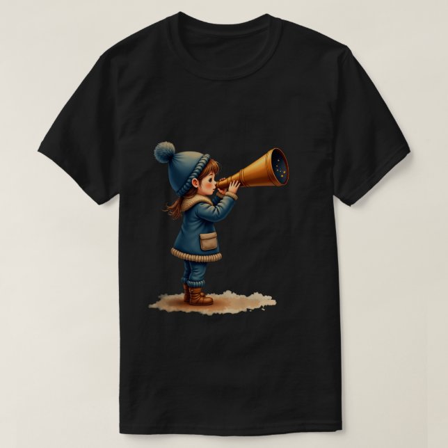 Star Peek T-Shirt (Design Front)