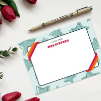 Star Personalised Teacher End of the Year Note