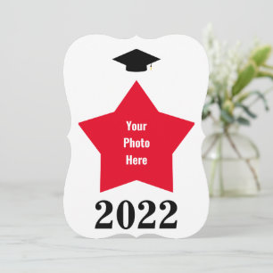 Star Picture Shape Frame Save The Date