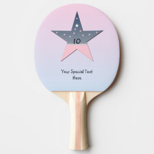 Star Ping Pong Paddle