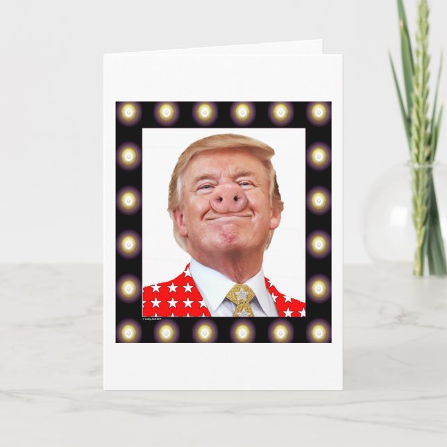 Star Power Birthday Greeting Card (Front)