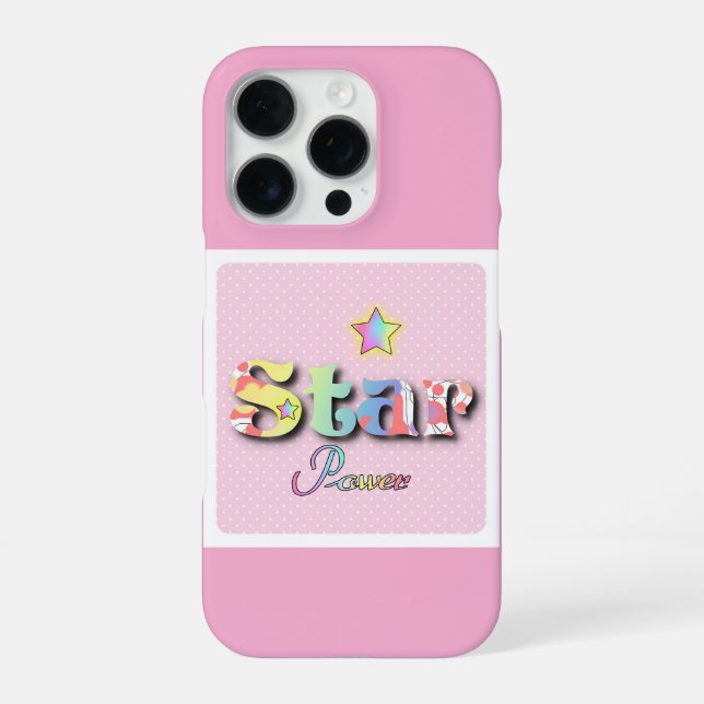 STAR POWER iPhone CASE (Back)