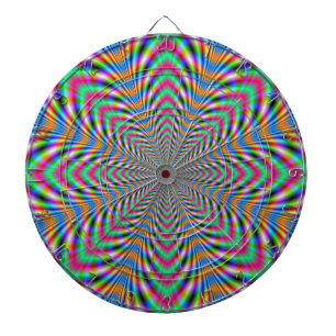 Star Psychedelic Dartboard