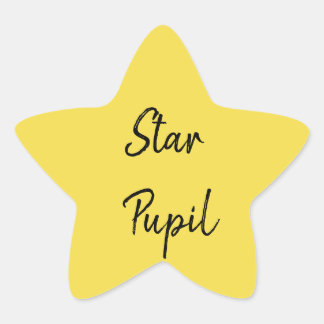 Star Pupil Sticker