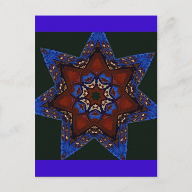 Star Quilt Postcard (Front)