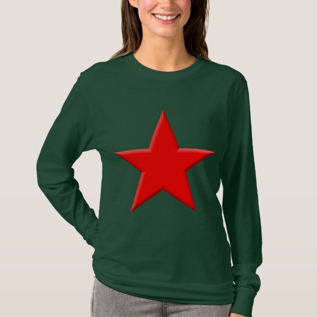 Star - Red T-Shirt (Front)
