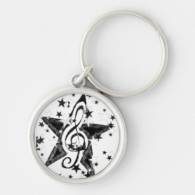 Star Rocks__ Key Ring (Front)