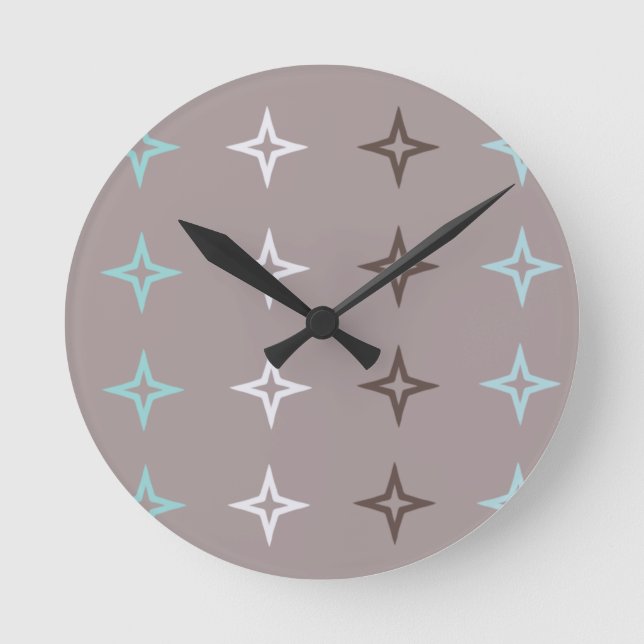 star round clock (Front)