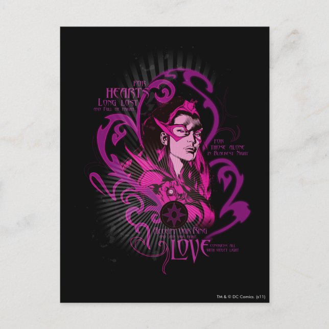 Star Sapphire Graphic 1 Postcard (Front)