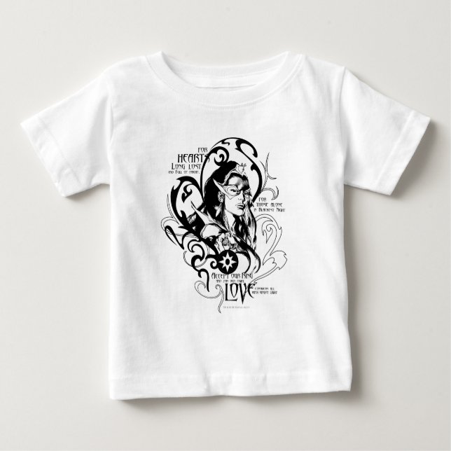 Star Sapphire Graphic 2 Baby T-Shirt (Front)
