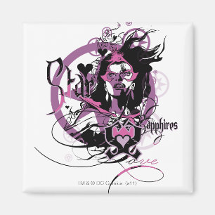 Star Sapphire Graphic 6 Magnet
