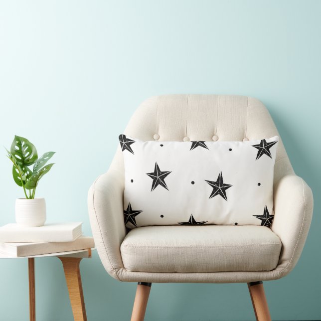 Star Screenprint Cushion (Chair)